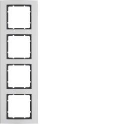 Berker 10143004 frame aluminum/anthracite Berker B.3