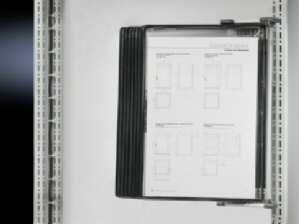RITTAL 6013100 Display panel with wall bracket Format DIN A4