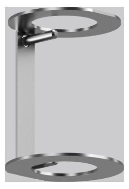 RZB 982983.000 Mast top adapter d76/d42 reducing sleeve