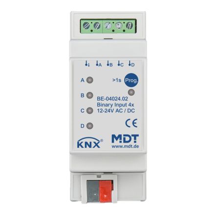 MDT BE-04024.02 KNX binary input 24 V | 4-way