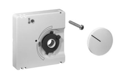 Alre-It UN990025 JZ-008.010 50x50mm pearl white glossy cover for UP controller
