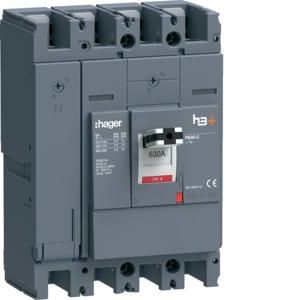 Hager HCW631AR h3+ P630 4 pole 630A load disconnector