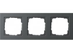 Gira 021323 3-way cover frame Gira E2 anthracite