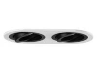 Brumberg 45020550 oval ws/bk 2-l. built-in module