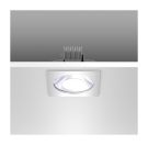 RZB 981895.024 Pascala Square 246x246x14 inside sat. Decorative ring