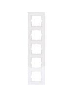 Kopp 402932004 HK07 5-way arctic white matt cover frame