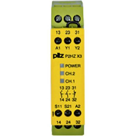 Pilz 774350 P2HZ X3 24VDC 2n/o 1n/c Monitoring