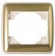 EFAPEL SINGLE FRAME ANTHRACITE/INOX