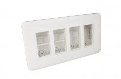 EFAPEL SURFACE MOUNT WORKSTATION 4X4 MOD WHITE
