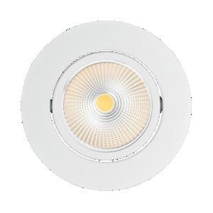 Nobile 1856766023 5068 ECO Flat 8W ws-ma 3000K 24° 350mA LED recessed ceiling spotlight