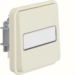 Berker 50413512 push button insert, closer with rocker AP/UP polar white matt Berker W.1