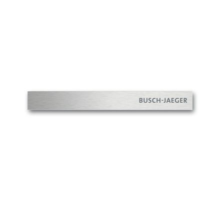 BUSCH-JAEGER 6349-860-101 end strip priOn | bottom | stainless steel