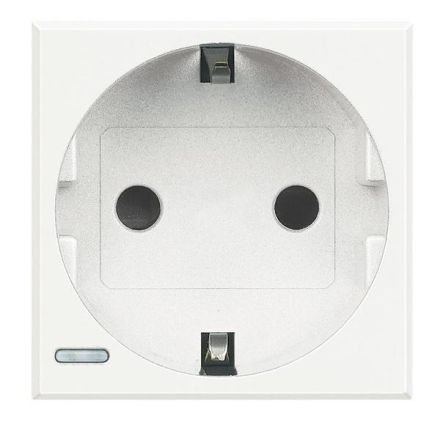 Bticino HD4141W socket SCHUKO white SL, (white)