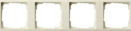 Gira 1464721 support plate 4-way Gira Event Clear Cream white