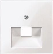 MERTEN 296219 Central plate polar white glossy System M