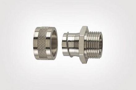 HellermannTyton 166-31007 PCS40-FM-M40-NPB-ML- HelaGuard metal cable gland