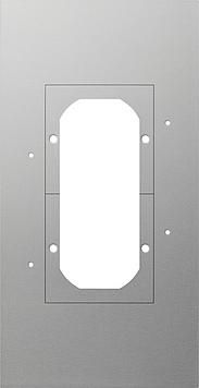 Gira 129700 mounting plate 2-way door communication