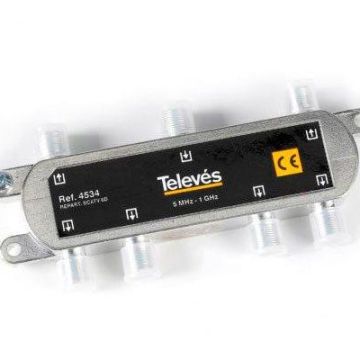 Televes VT610D BK-VT 6-way 5-1218MHz VD 10dB