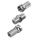 Vivanco STD FBF-N - SAT cable connector set