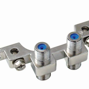 WISI 70605 NB02F 2-way equipotential bonding block