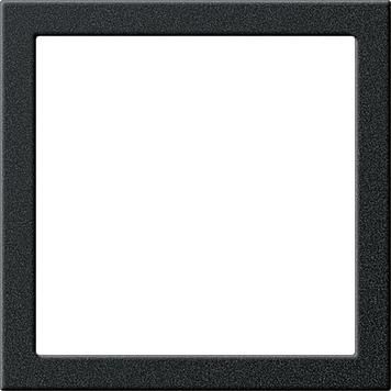 Gira 264810 mounting frame System 55 black matt
