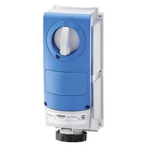 Gewiss GW66545 vertical without housing 16A/5 pin 500V IP66 socket