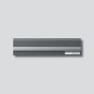 Siedle BE 611-4/1-0 DG letter slot flap in dark grey mica