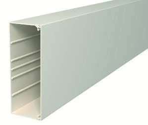 OBO Bettermann WDK 80210 80x210 cream white wall and ceiling duct, 6026206