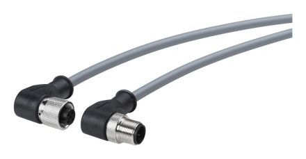 Siemens 6XV1801-5GH20 Power Connecting M12St-90/M12Bu-90 2m cable