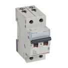 Legrand 404204 Circuit breaker TX3 C13A 2P 10KA 2M