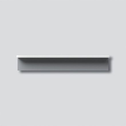 Siedle LEDF 600-6/1-0 SM LED panel light in silver metallic
