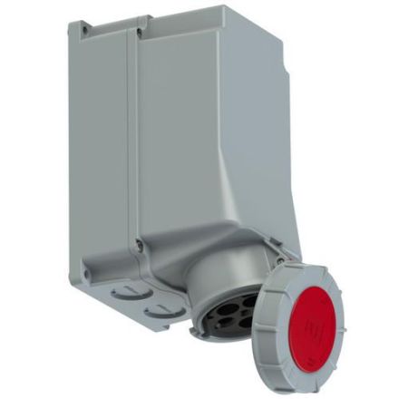 PCE 145-6 125A 5p 6h IP67 Twist wall box