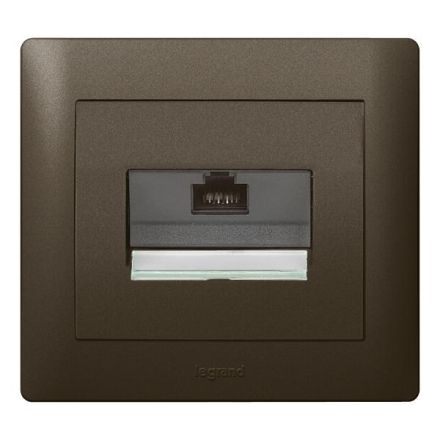 Legrand 771275 cover RJ45 Galea dark bronze, (aluminium)