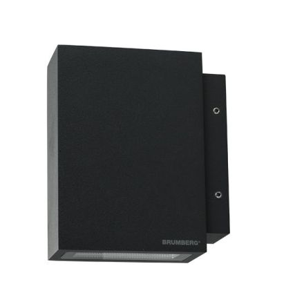 Brumberg 10033103 LED wall light 2x5W 230V/IP54 graphite