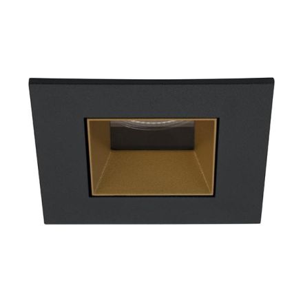 Brumberg 12036853 500mA 9.2W 3000K black/gold LED recessed ceiling spotlight LB18