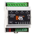 BESKNX CT416420 KNX universal actuator 16 A | 4-way, 6 inputs, mechanical manual operation