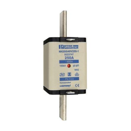 Mersen 1E275.000000 NH2GG40V250-1 250A size 2 AC400V KK gG NH fuse link