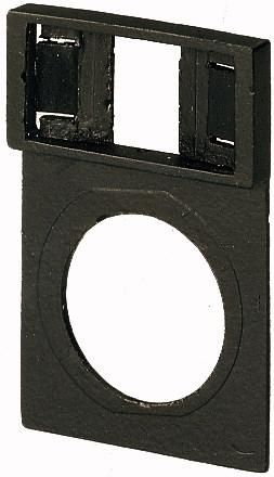 Eaton Q25TS-X label carrier plate, black, 036601