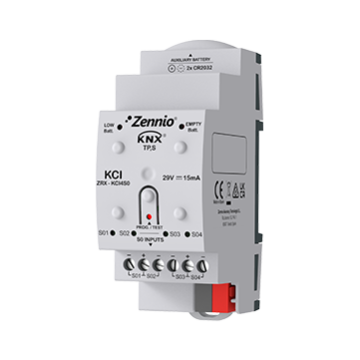 Zennio ZRX-KCI4S0 up to 4 consumption meter interface