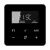 JUNG BTCD1791SW Room thermostat JUNG HOME CD series | with display | black