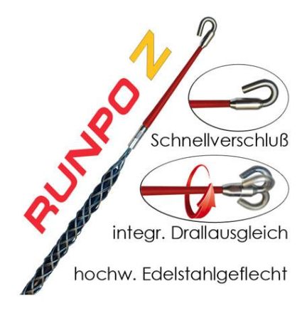 Runpotec 20272 Cable pulling grip RunpoZ 4-6mm