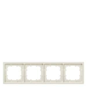 Siemens 5TG1324 frame titanium white 4-way 295x82