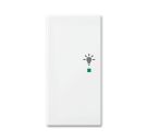 Busch-Jaeger 6231-21-914 Rocker switch, 2-way left, with symbol 'light' alpine white