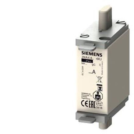 Siemens 3NA6817-6KJ NH000 fuse link 40A GG 690V with combination detector