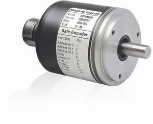 ABB Stotz-Kontakt RHA 597 10m cable, RHA 597 SH12C100 Pluto encoder single turn, hollow shaft 12 mm, 9-36 V DC, 2TLA020070R5900