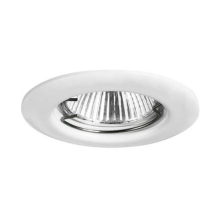 Brumberg 325207 GX5.3 50W white recessed ceiling spotlight