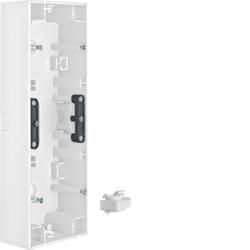 Berker 10537009 Surface-mounted housing 3-way polar white, glossy Berker K.1