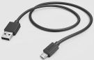 Hama 201584 USB-A - Micro-USB, 1 m, black USB charging cable