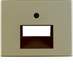 Berker 14100001 Centre piece for UAE socket 2-way light bronze, metal Berker Arsys