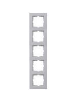 Kopp 402934006 HK07 5-way grey matt cover frame